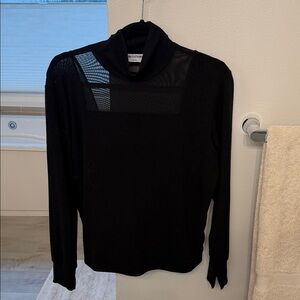 LNA Clothing Black Turtleneck Sweater
